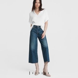 Rag & Bone Maya High-rise Wide Leg - Clover